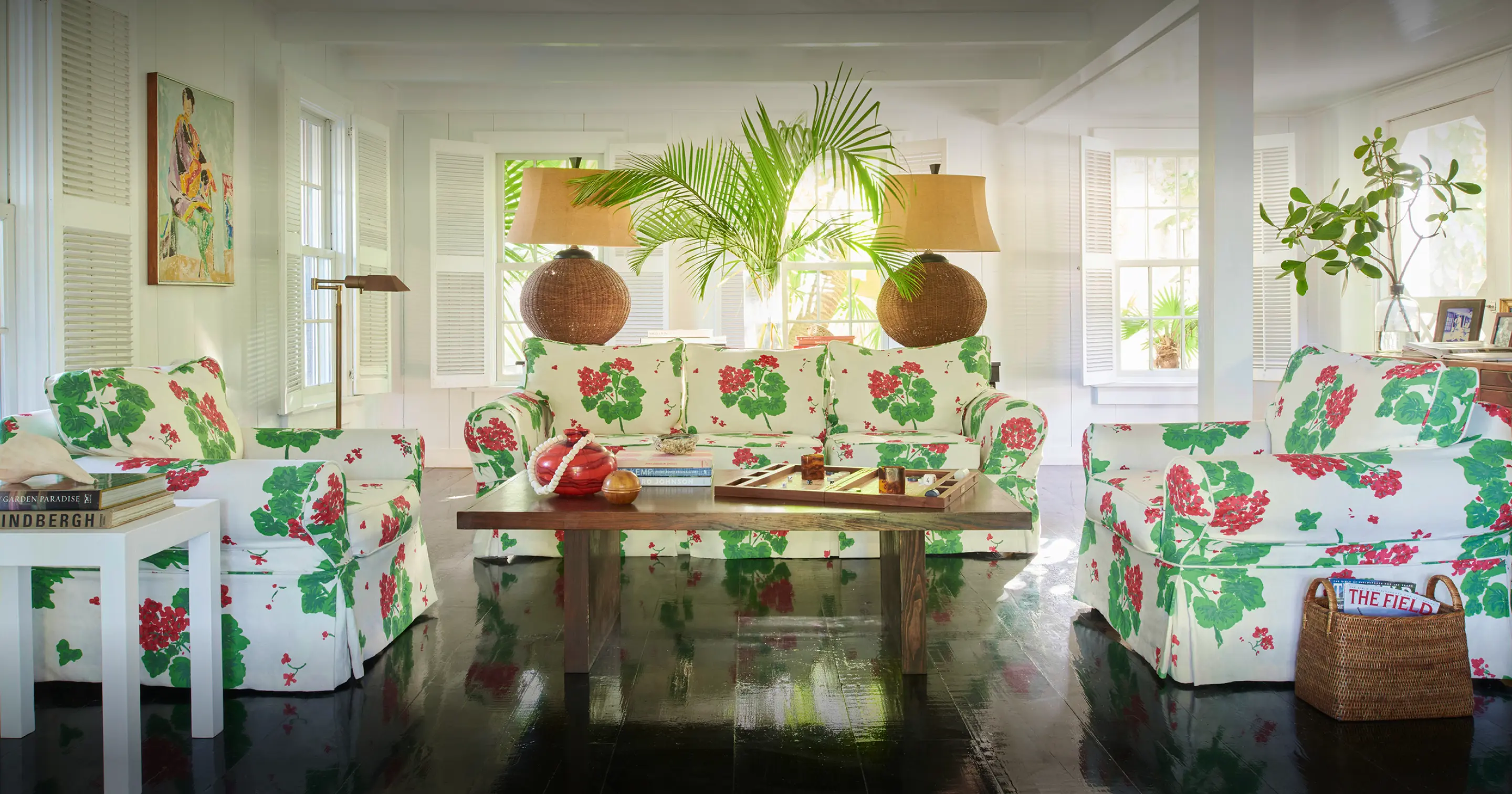 Sunlit interior with layered textiles and warm-toned furnishings