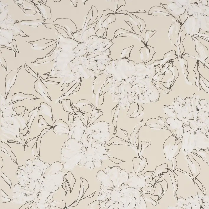 Collection swatch showing a hand-printed textile pattern